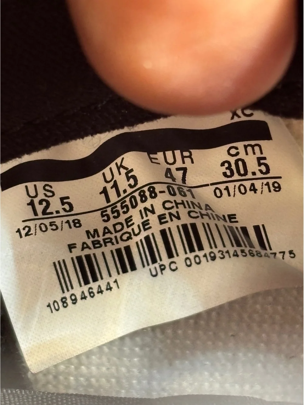 Air Jordan 1 high retro high og gym red